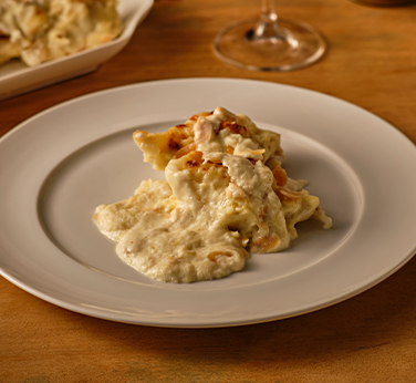 CONCHIGLIONE COM PERA, NOZES E GORGONZOLA