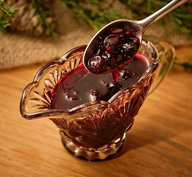 Molho de frutas vermelhas