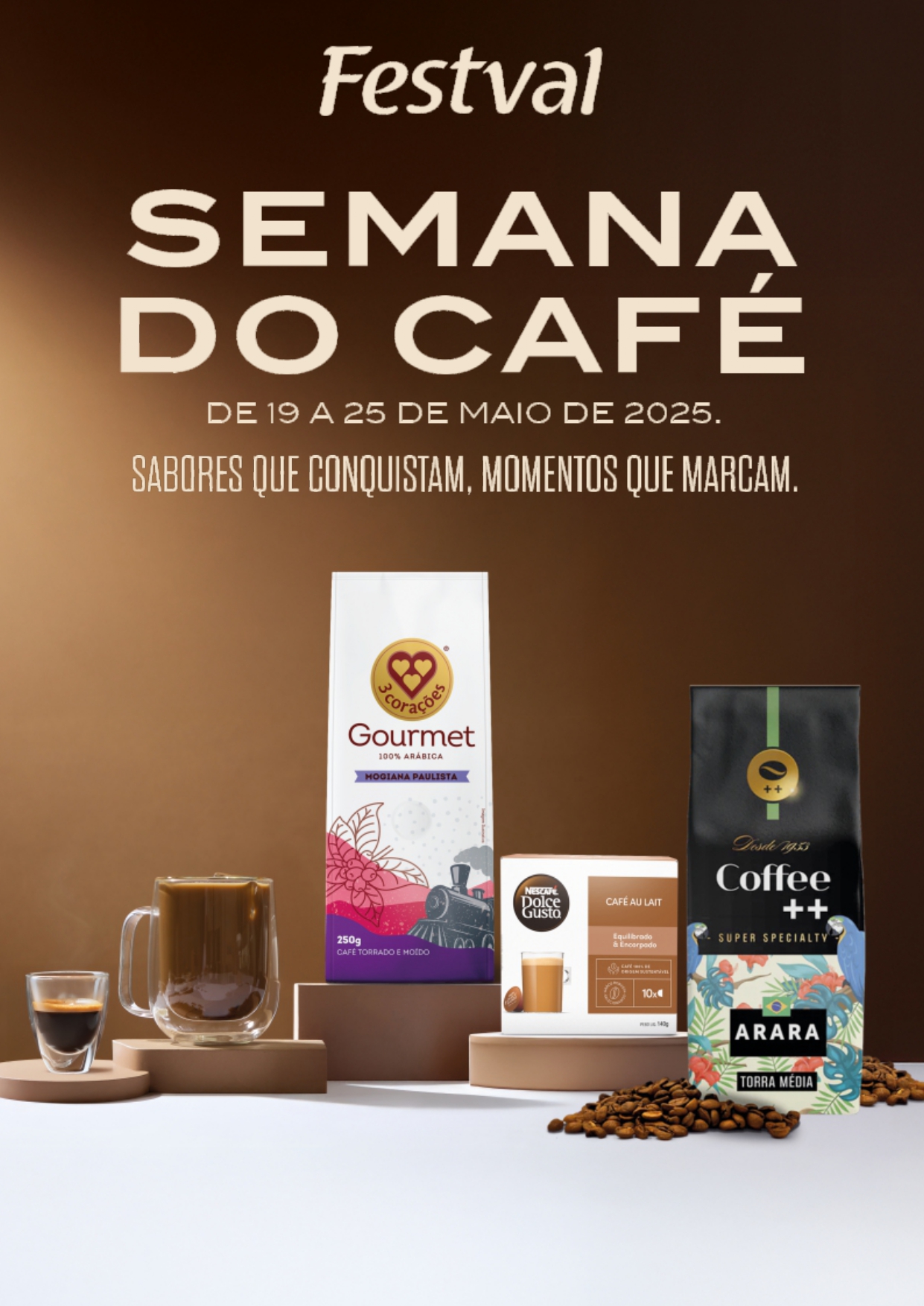 Encarte Semana do Café Festval Curitiba - de 19 a 25 de maio de 2025